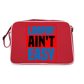 Limpin' Ain't Easy 17 - Retro Bag - red/white - Back