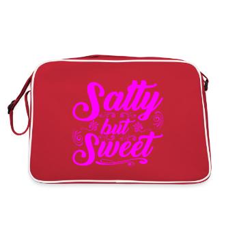 Salty but Sweet 12 - Retro Bag - red/white - Back