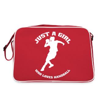 Joueur de handball Fan de handball Équipe de handball Handball - Sac Retro - rouge/blanc - Dos