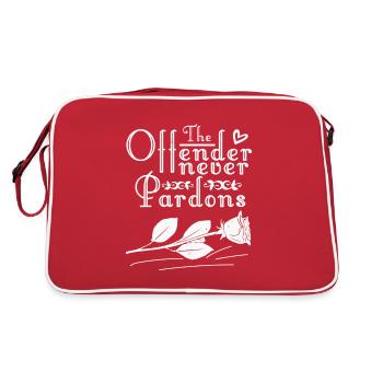 LES OHENDER NE PARDONNENT JAMAIS - Sac Retro - rouge/blanc - Dos