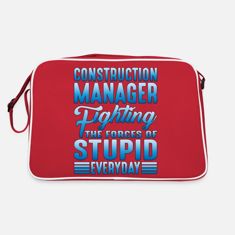 Construction Manager, Fighting Forces Of Stupid 2 Retro Tasche