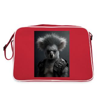 Cool Punk Koala - Sac Retro - rouge/blanc - Dos