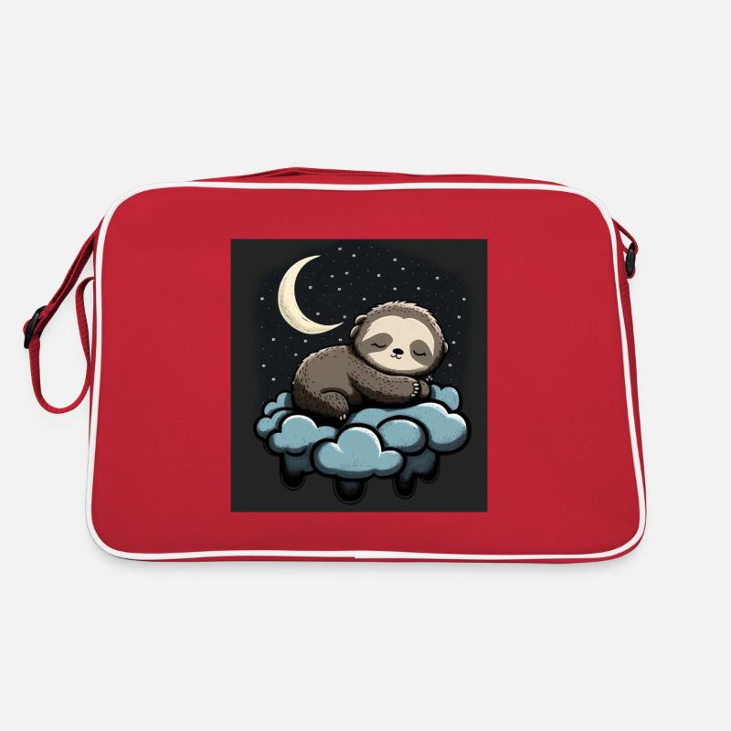 Sleeping Sloth Retro Bag