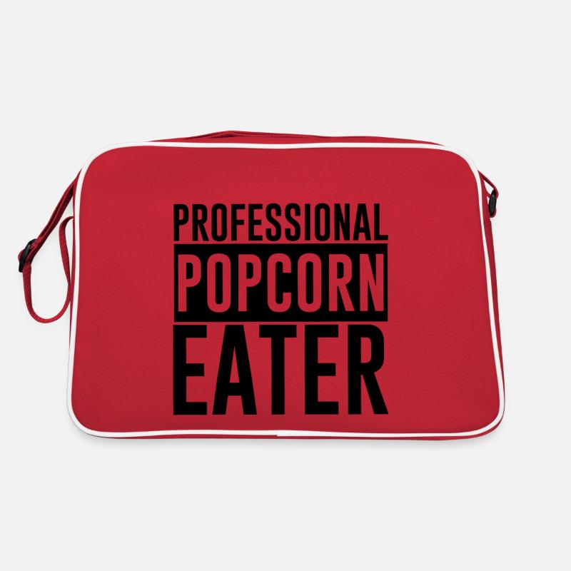 Mangeur de pop-corn professionnel 3 Sac Retro