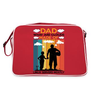 De quoi sont faits les clouds, les serveurs Linux principalement 7 - Sac Retro - rouge/blanc - Dos