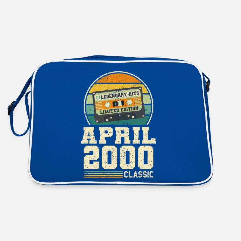 23rd birthday April Year 2000 Gift idea Retro Bag