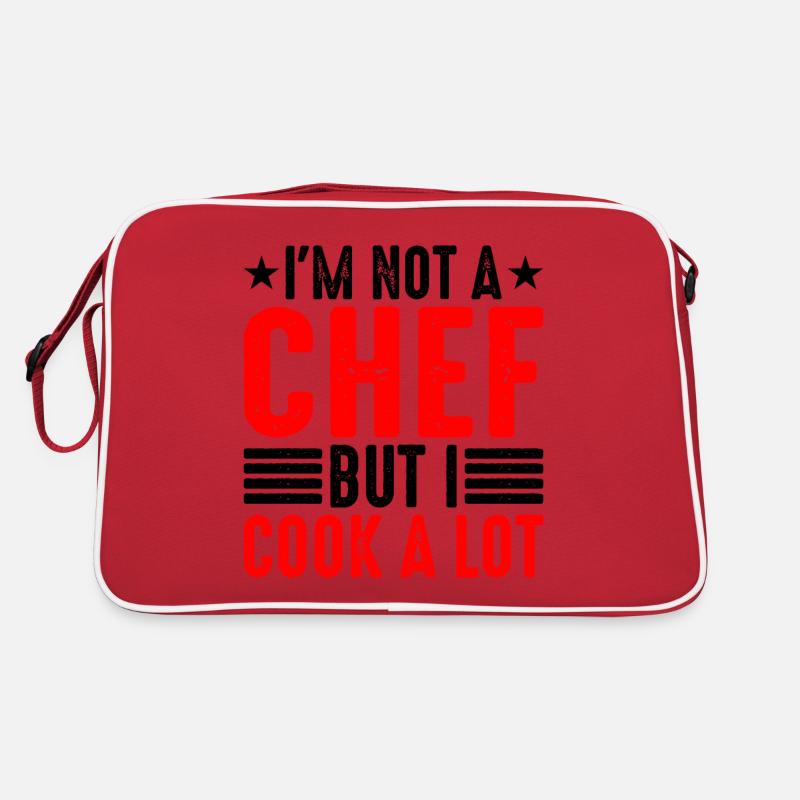 Je ne suis pas chef mais je cuisine beaucoup 2 Sac Retro