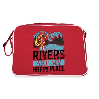 River Rafting - Retro Bag - red/white - Back