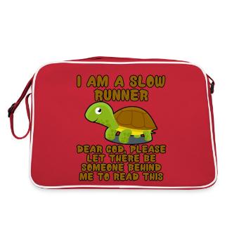 S’il vous plaît, qu’il y ait quelqu’un derrière moi pour lire Thi2 - Sac Retro - rouge/blanc - Dos