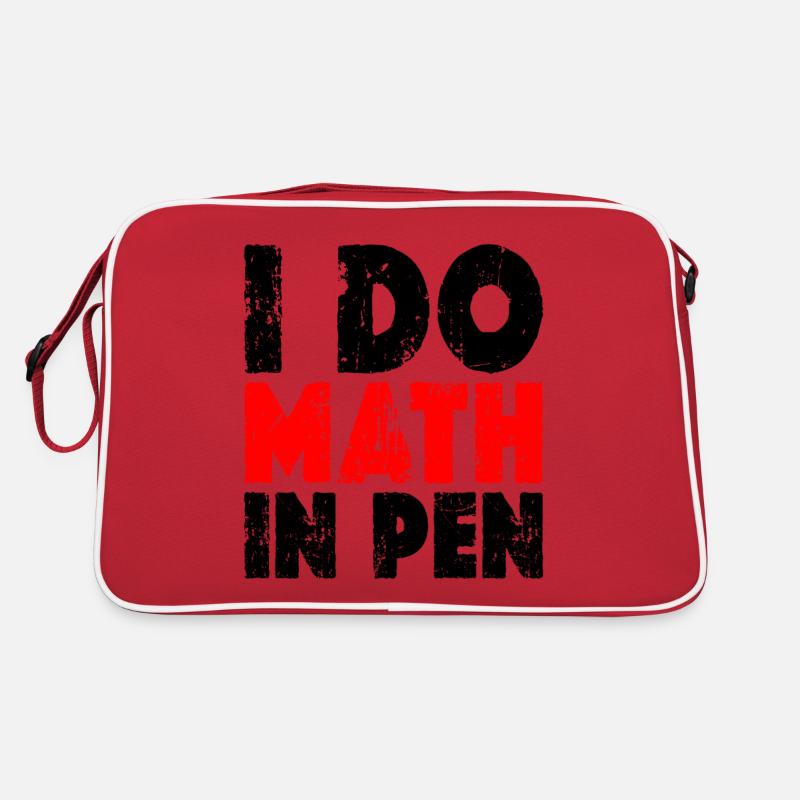 Je fais des maths au stylo 12 Sac Retro