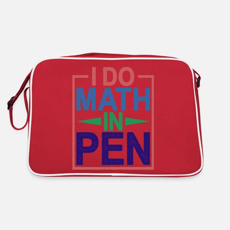 Je fais des maths au stylo 11 Sac Retro