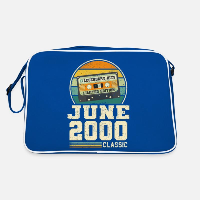 23rd Birthday June Vintage 2000 Gift Idea Retro Bag