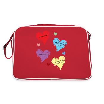 Philippines Filipino Flag Pride I Cadeau - Sac Retro - rouge/blanc - Dos