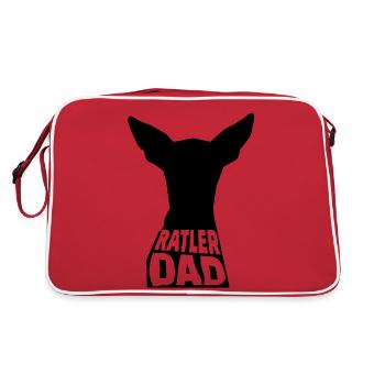 Ratler DAD - Retro Bag - red/white - Back