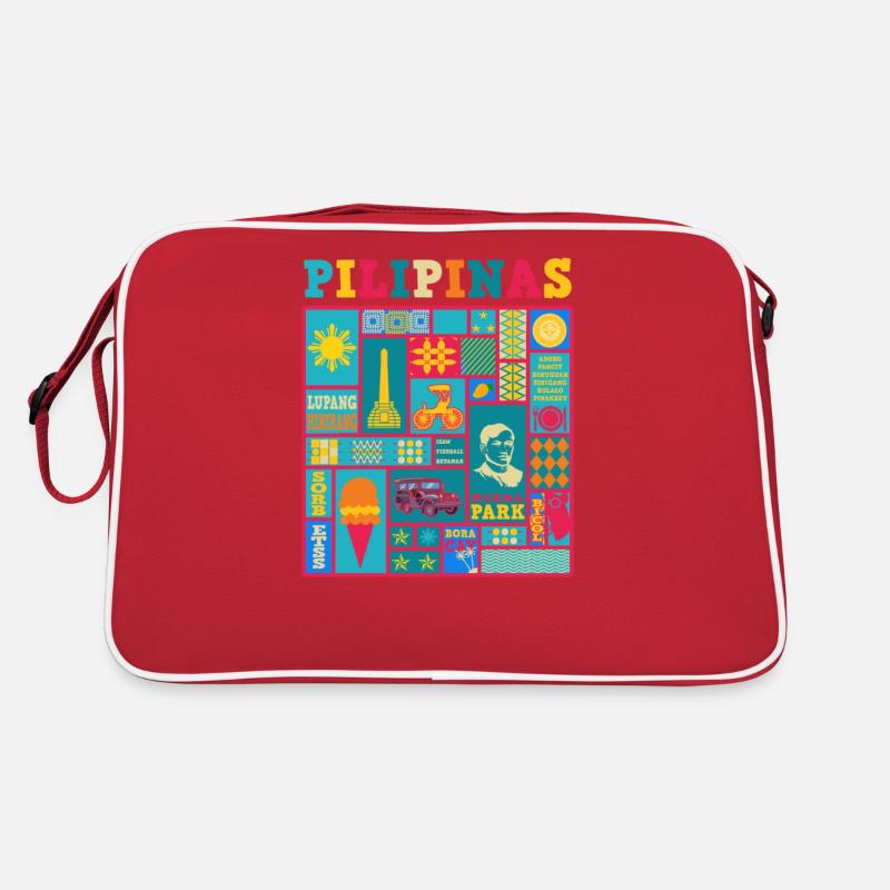 Philippines Filipino Flag Pride I Gift Retro Bag