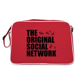 Ant Colony Ant Keeper Myrmecology - Retro Bag - red/white - Back