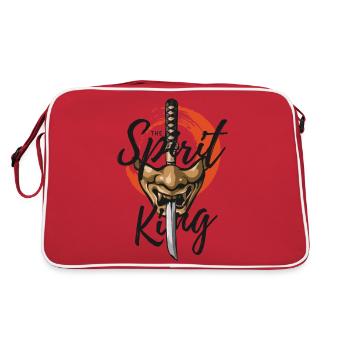 Le roi des esprits - Sac Retro - rouge/blanc - Dos