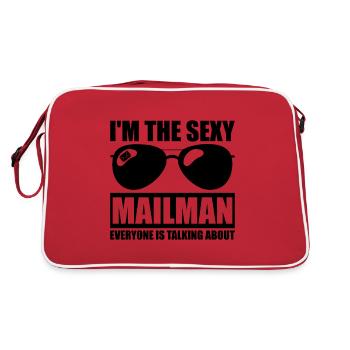 Facteur Facteur Facteur - Sac Retro - rouge/blanc - Dos