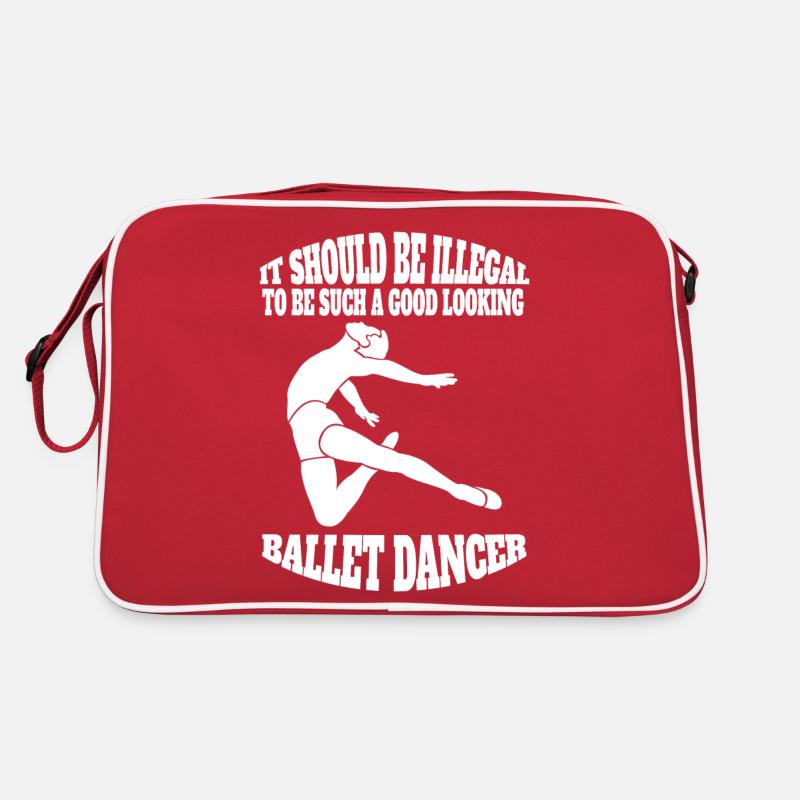 Ballet Dancer Gift Dance Ballerina Dance Class Retro Bag