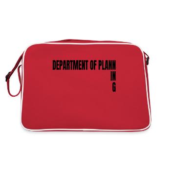 Department of Planning Chaos Extra Printed Incorrectly - Retro Bag - red/white - Back