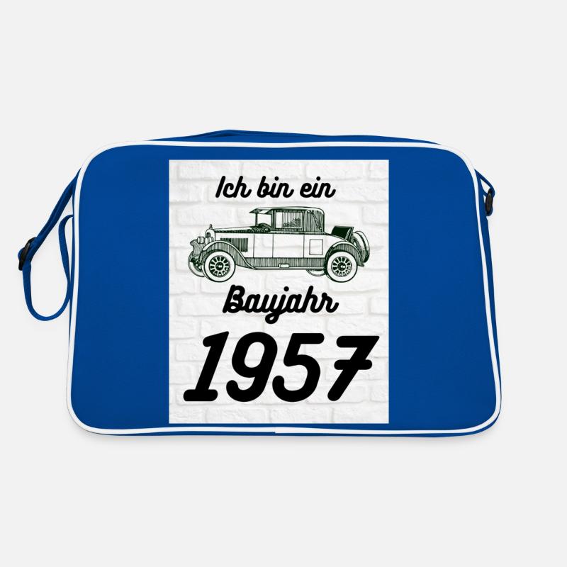 Oldtimer 1957 Retro Tasche