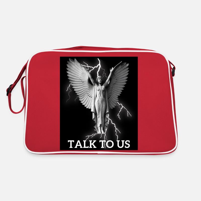 Engel Blitz Talk to us Retro Tasche