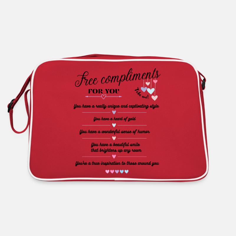 Compliments gratuits - pour vous <3 Sac Retro