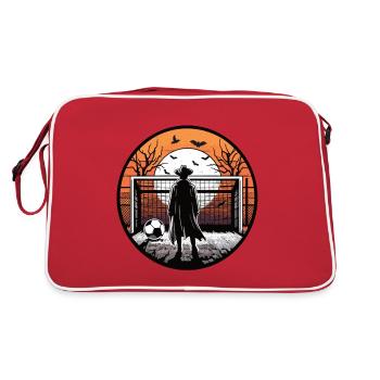 Stranger scored in Halloween night - Retro Bag - red/white - Back