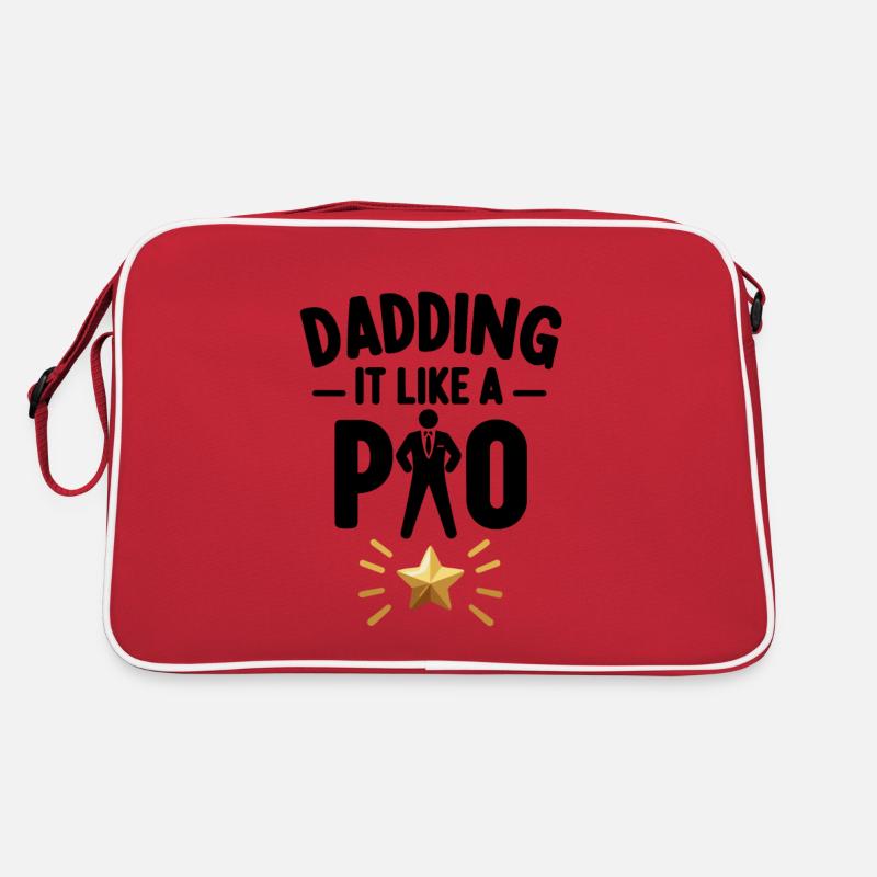 Dadding wie ein Profi Retro Tasche