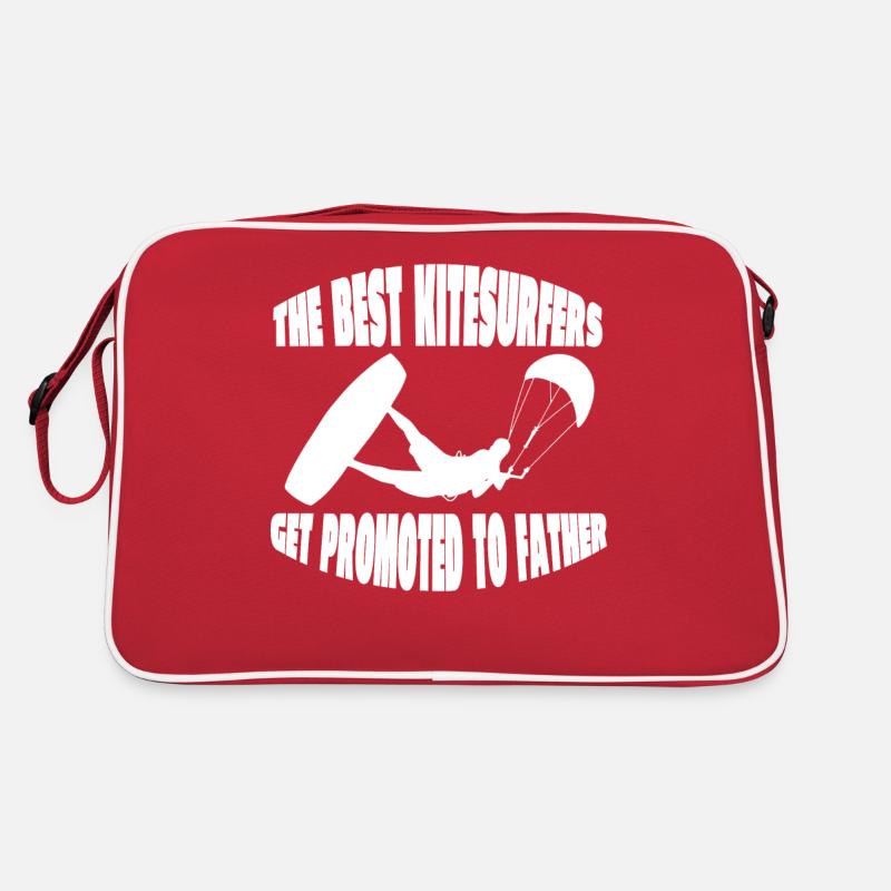 Kitesurfer Windsurfing Windsurfer Kitesurfing Retro Tasche