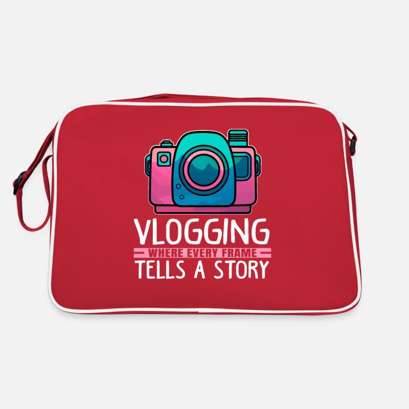Vlogging où chaque image raconte une histoire Sac Retro