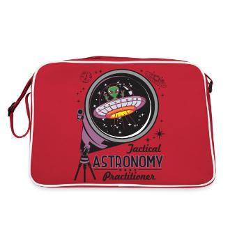 Tactical Astronomy Practitioner - Retro Bag - red/white - Back