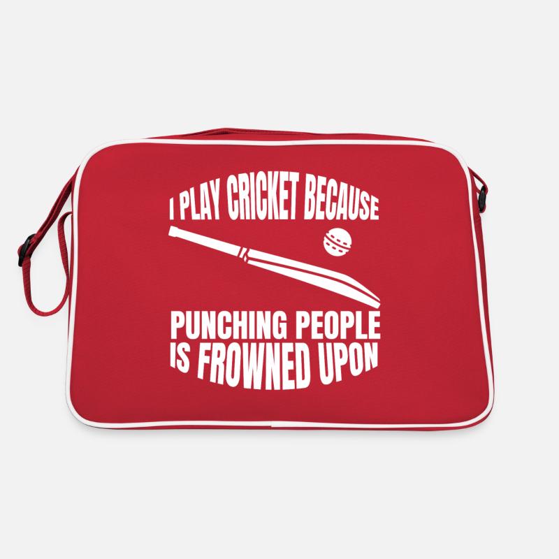 Cricket Cricket Cricket Team Cricket Team Retro Bag