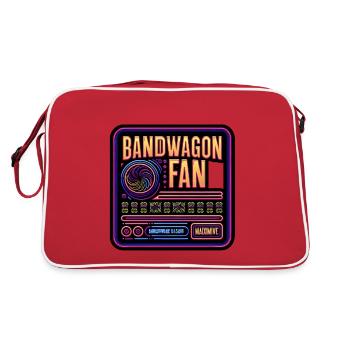 Bandwagon Fan 12 - Retro Bag - red/white - Back