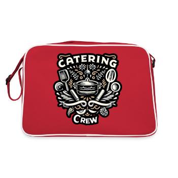 Catering Crew 5 - Retro Bag - red/white - Back