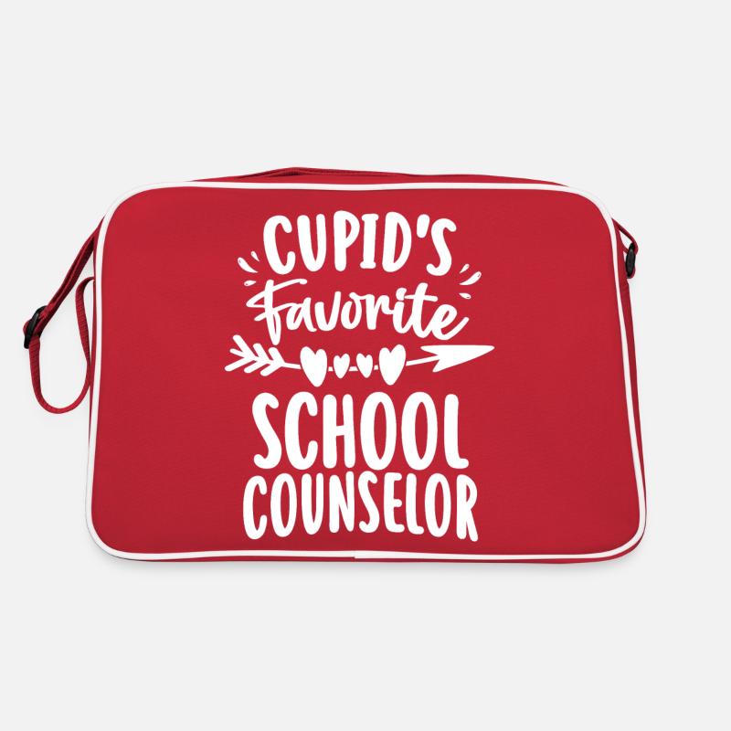 Saint Valentin Cupidon préféré conseiller scolaire Sac Retro