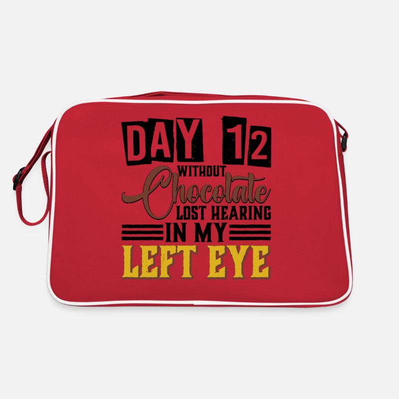 Day 12 Without Chocolate, Lost Hearing 10 Retro Bag