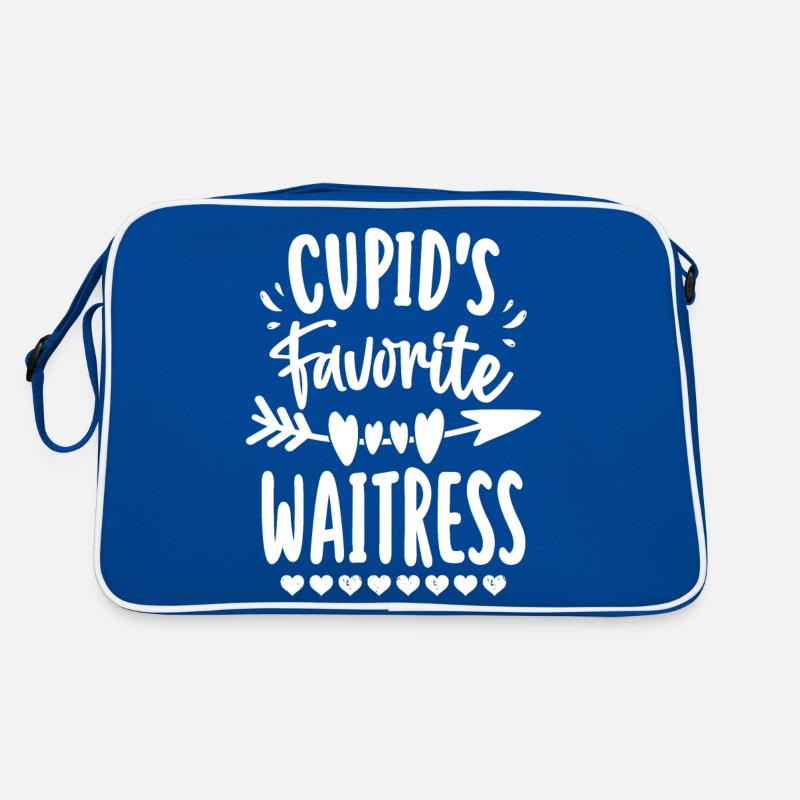 Cupidons Serveuse Préférée Drôle Saint Valentin Sac Retro