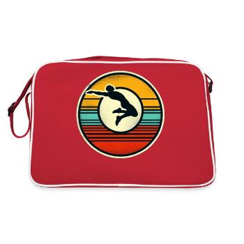 Long Jump - Retro Bag - red/white - Back