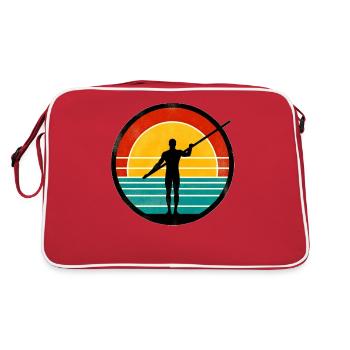 Pole Vault - Retro Bag - red/white - Back