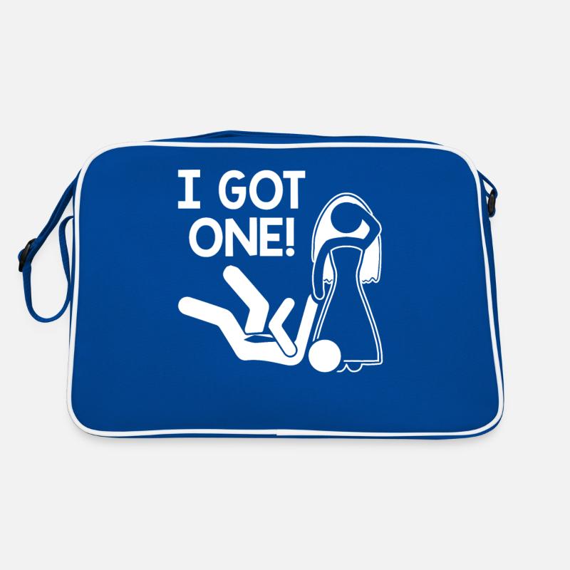 I Got One Bride Engagement Humor Tee Retro Tasche