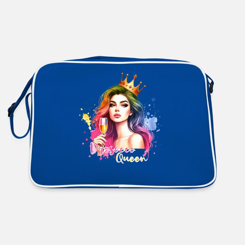 Prosecco Queen Women's Celebration Shirt Retro Bag