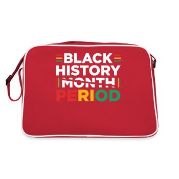Monat der schBlack History Period Essential Tee - Retro Tasche - Rot/Weiß - Hinten