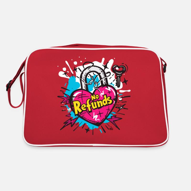 Chroniken der eingesperrten Liebe Retro Tasche