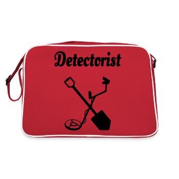 Détecteur de métaux - Sac Retro - rouge/blanc - Dos
