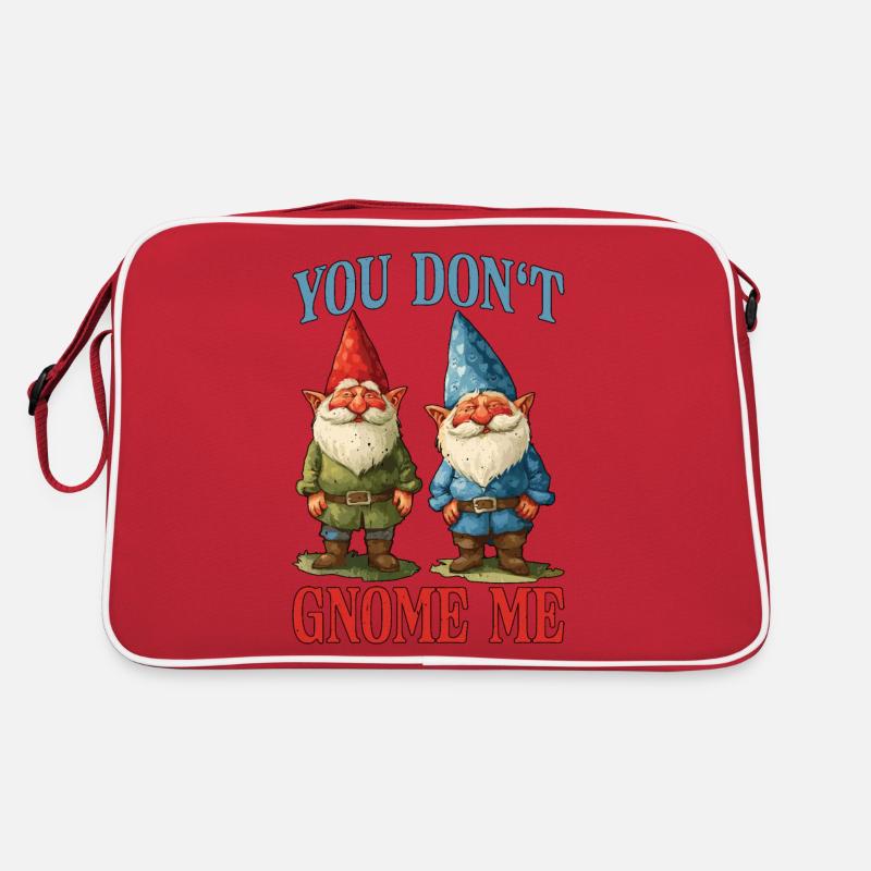 Tu ne me gnomes pas 12 Sac Retro