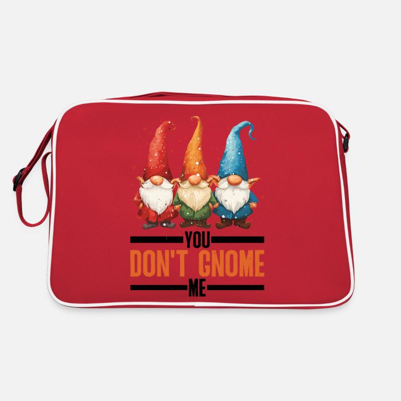 Tu ne me gnomes pas 13 Sac Retro