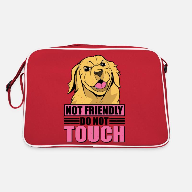 Not Friendly, Do Not Touch 39 Retro Bag