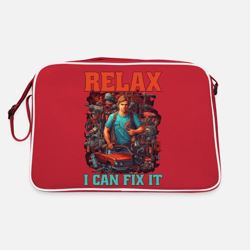 Relax I Can Fix It 18 Retro Tasche