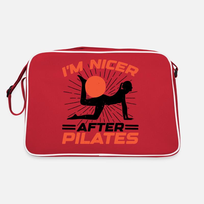 I'm Nicer After Pilates 2 Retro Bag